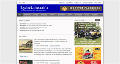 Desktop Screenshot of lymeline.com